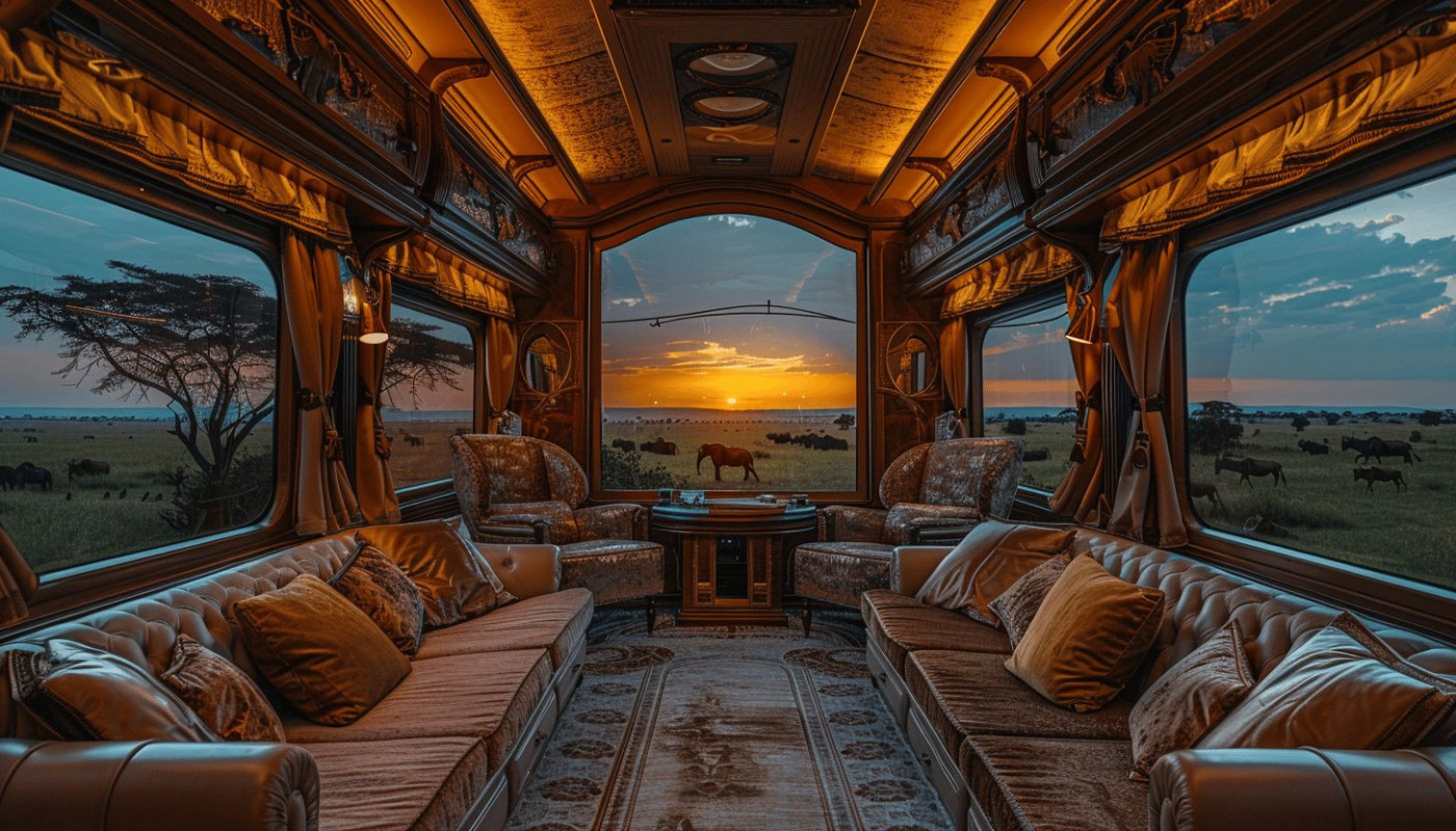 Comment choisir le meilleur voyage en train de luxe en Afrique