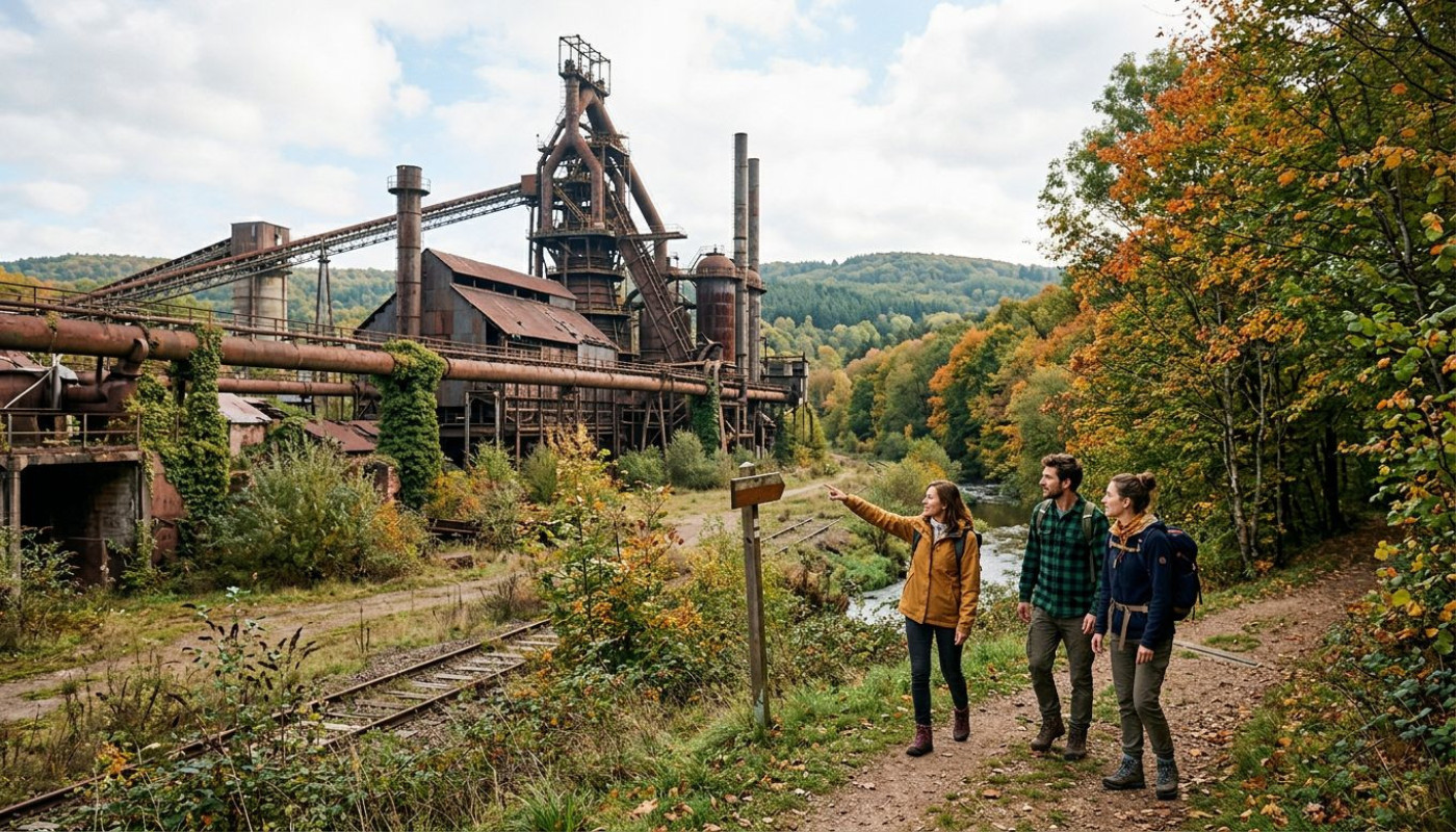 Explorer le patrimoine industriel et naturel de la Lorraine