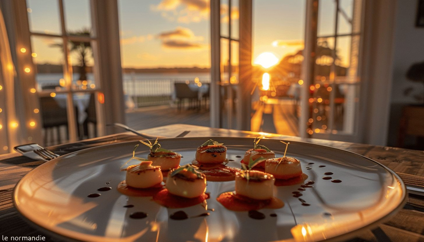 Séjour gastronomique à l'hôtel restaurant le Normandie de Ouistreham
